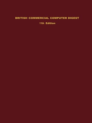 cover image of British Commercial Computer Digest